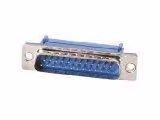 Connettore Sub-D a 25 pin, con cavo a nastro, 1 pezzo.