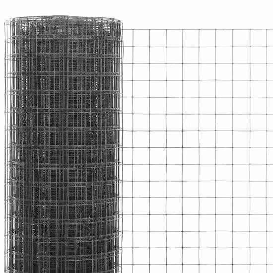Nastro in PVC per gas - 10 x 0,5 metri - 19x19 mm - Grigio - Antracite