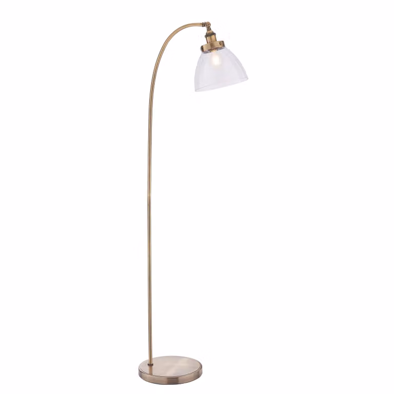 Lampada da terra Hansen | 1 lampadina | 40 W E27 | Metallo/vetro