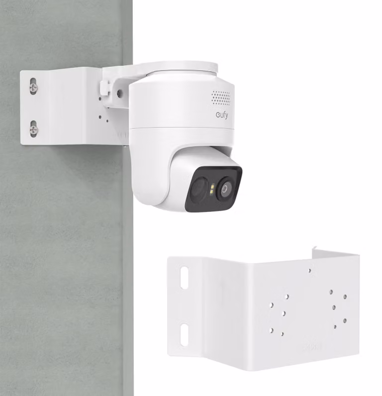 Supporto angolare in alluminio per telecamere di sicurezza