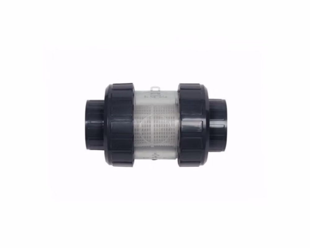 Filtro antisporco in PVC con tubo di setaccio in plastica Ø 50 mm