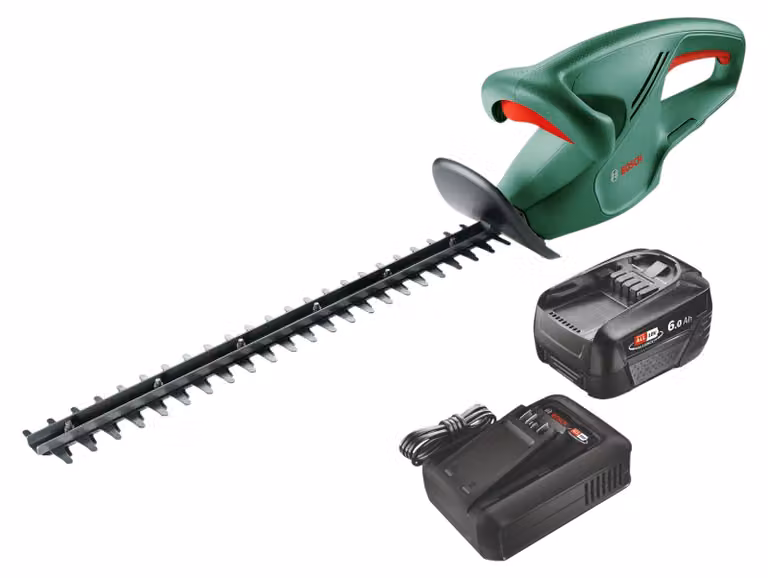 Bosch EasyHedgeCut 18V-44-11 Tagliasiepi a batteria 18 V 44 cm + 1x batteria 6,0 Ah + caricabatterie