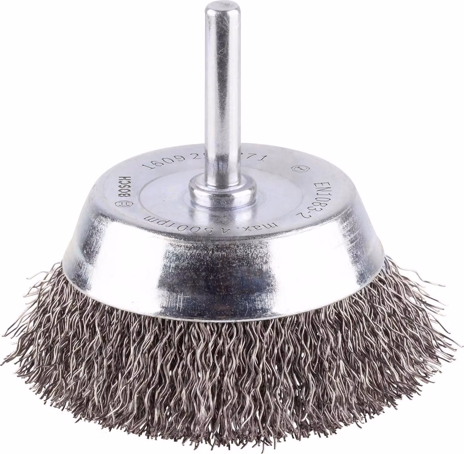 Spazzola a tazza 70 mm, 0,2 mm, 4500 giri/min