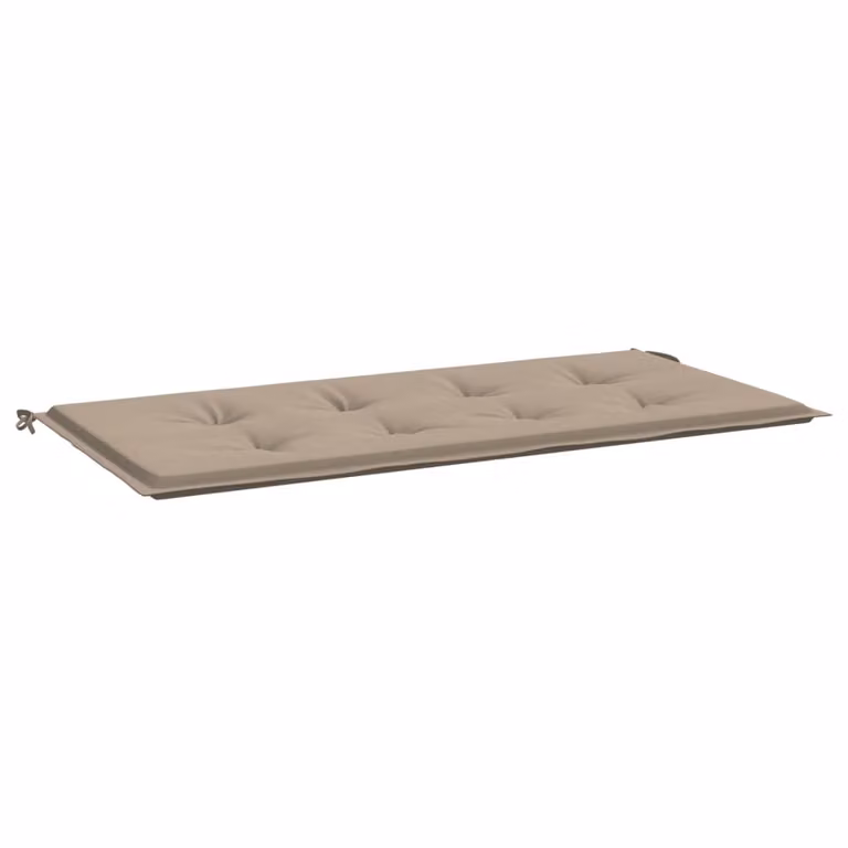 Cuscino per Panca Tortora 100x50x4 cm in Tessuto Oxford