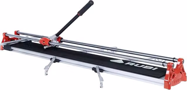 Tagliapiastrelle Manuale RUBI HIT-1200 per Gres Porcellanato e Ceramica, Lunghezza: 120 cm, Colore Rosso
