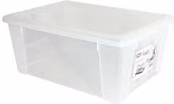 Contenitore Multiuso XL Visual Box Stefanplast Trasparente 15 Lt L: 39 cm, P: 29 cm, H: 17 cm