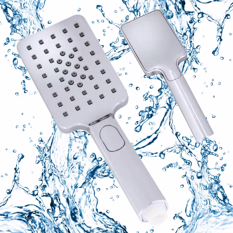 Granitan - Doccetta manuale - Doccetta - Anticalcare - Cromo - Accessori da bagno - CARO 2