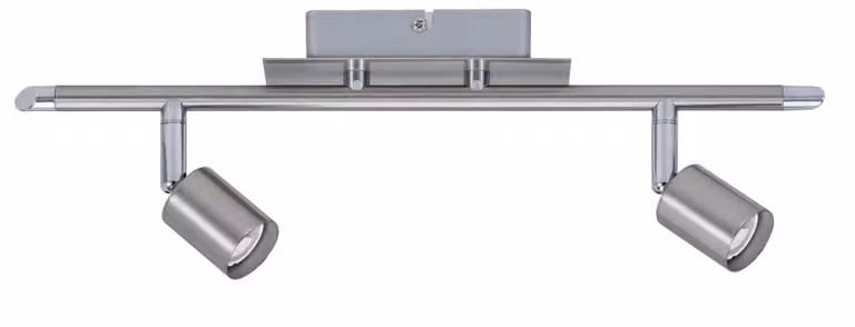 Paulmann Faretto Georgia max 2x10W GU10 Nickel spazzolato 230V Metallo