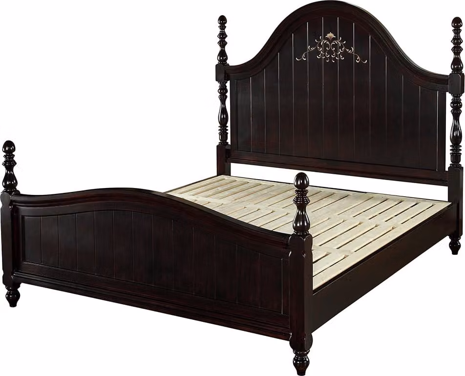 Designer Bett Landhaus Holz Hotel Metall Betten Doppel Schlaf Zimmer Holz möbel