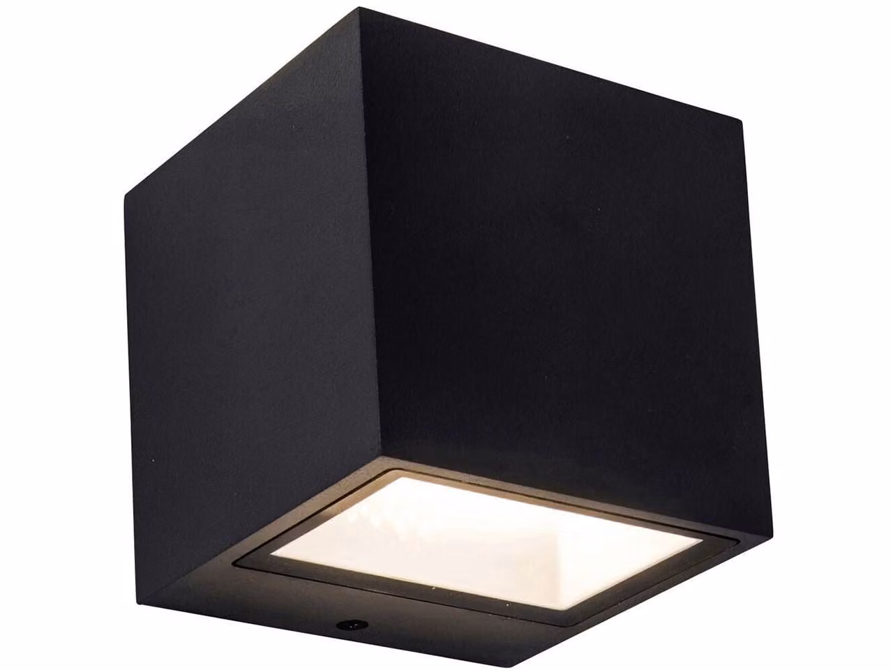 Lampada da parete per esterni GEMINI nero Lutec 5189125012
