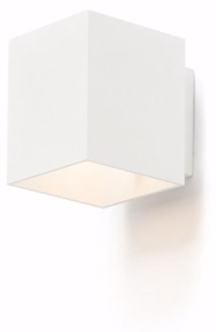 TRIP SQ lampada da parete bianco opaco 230V LED G9 5W