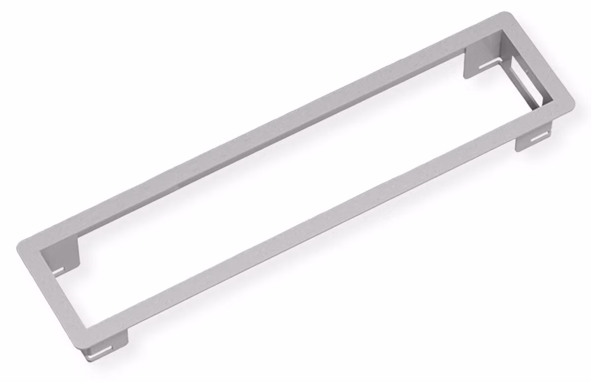 BACHMANN POWER FRAME cornice di montaggio media a 4 pieghe, color argento