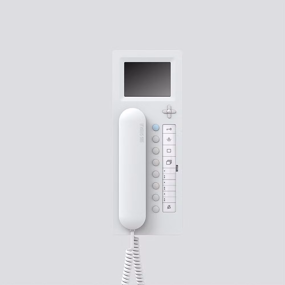 S. SIEDLE & SÖHNE SIED Telefono interno AHTV 870-0 W Video Bianco AHTV 870-0 W