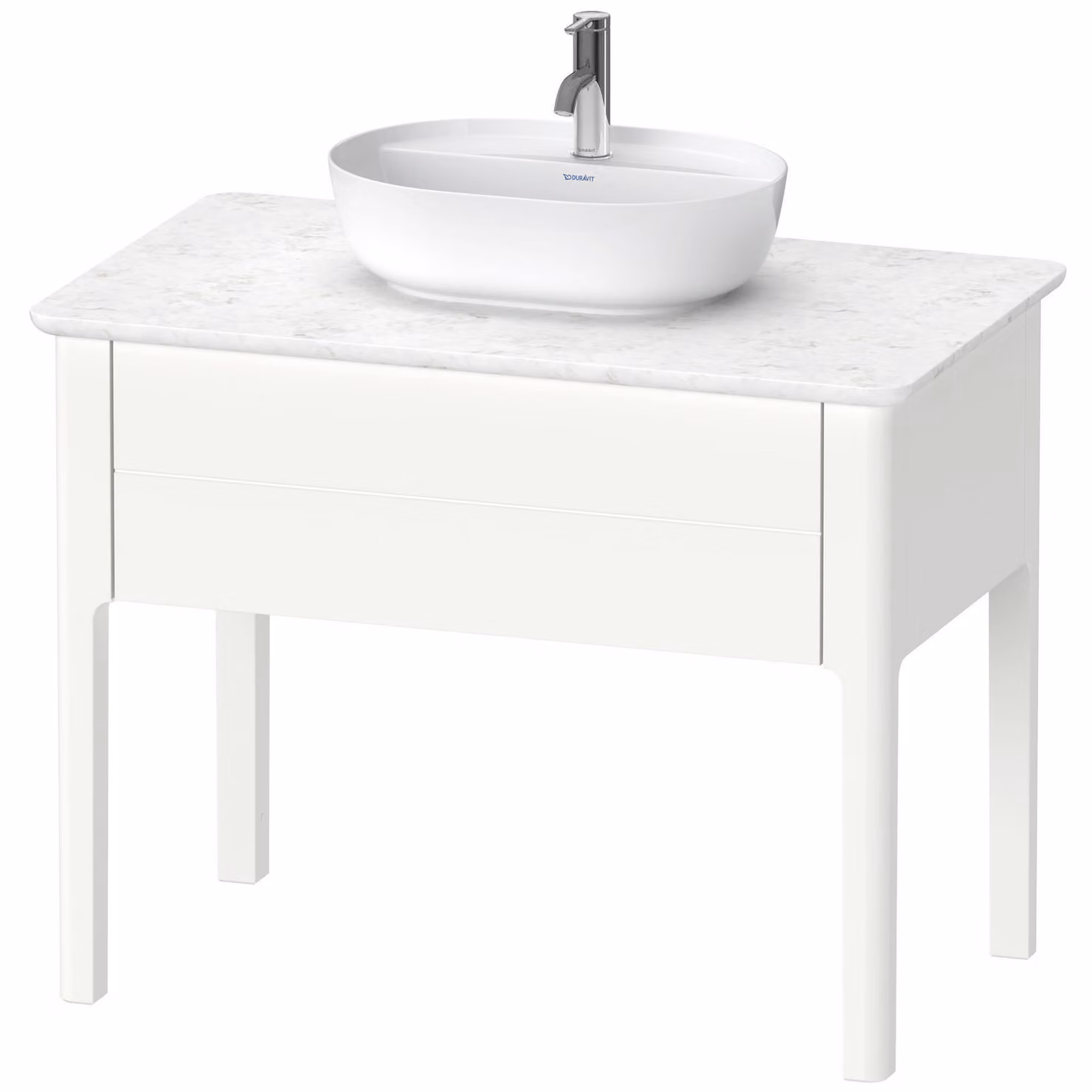 Duravit Luv bâti-support pour lavabo à poser LU9564, 938 x 570 mm, 1 tiroir, LU956403636, LU956403636