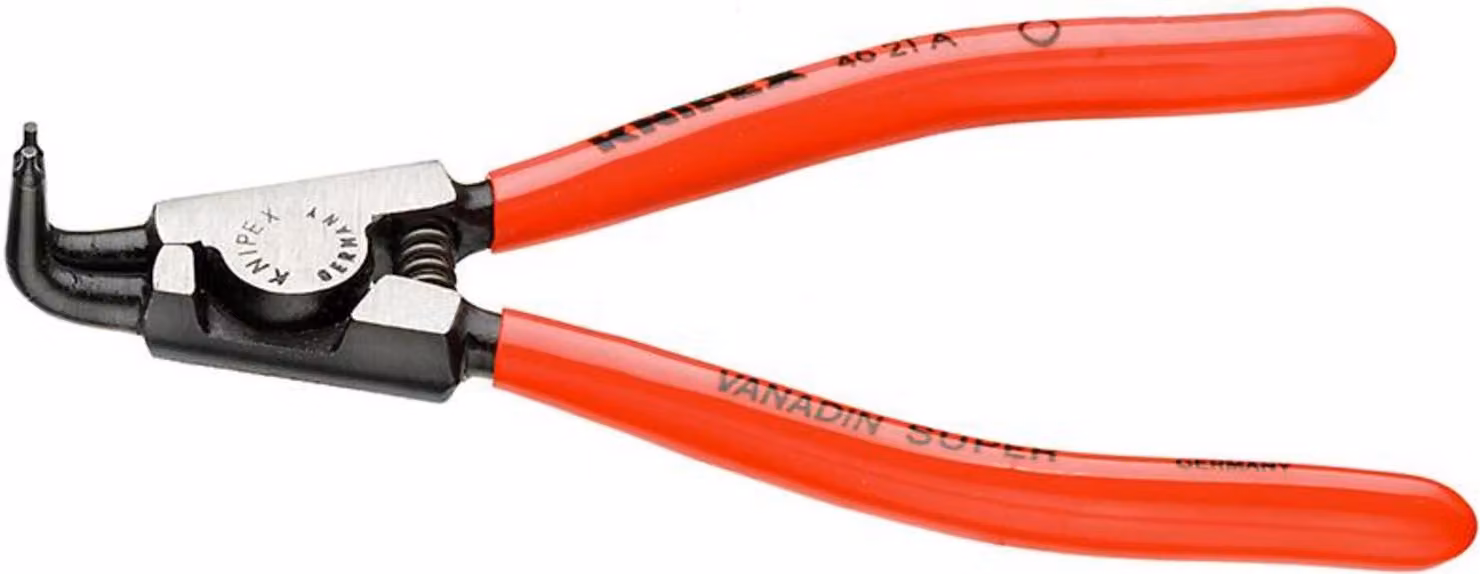 Pinza per anelli di sicurezza, piegata, A31 n. 4621 Knipex | 4003773033981