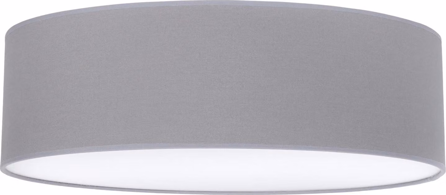 Lampada da soffitto Gaja Plexi grigio 50cm E27