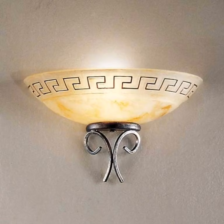 Kögl Applique da parete GRECA, dimmerabile, Soggiorno / Sala da pranzo, Antico, Applique