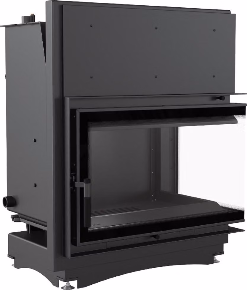 Inserto camino ad acqua KRATKI ZUZIA DECO destro 12 kW Ø 200