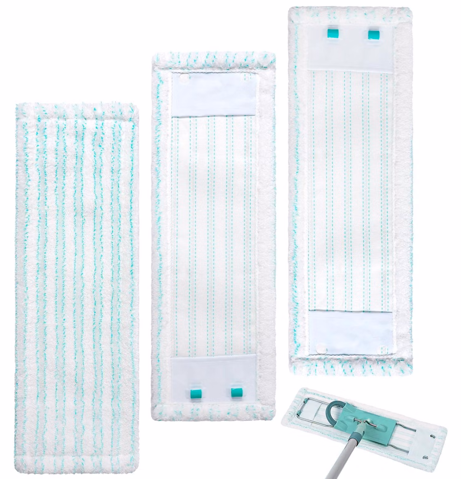 Coperture in microfibra per mop, confezione da 3 pezzi, dimensioni 47x15 cm