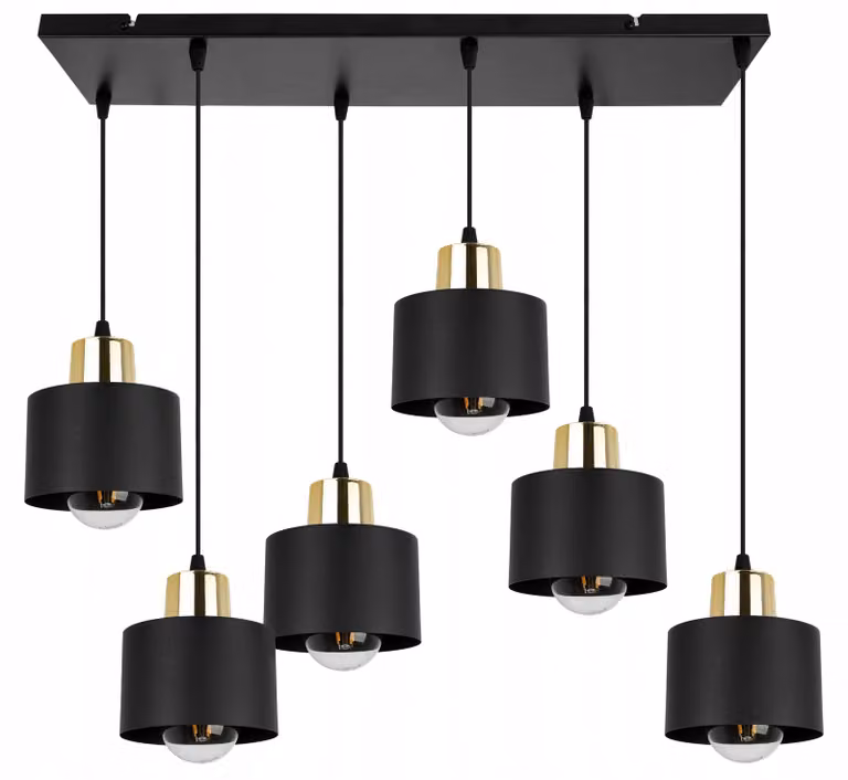 Moderna Lampada A Sospensione Lampada A Led Nera