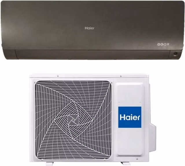 Condizionatore Split Haier Flexis Plus Nero 12000 Btu AS35S2SF1FA-MB3 con Wi-Fi Integrato Classe Energetica A+++