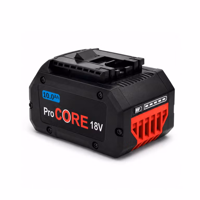 Batteria ProCORE da 18 V – 10,0 Ah – Batteria di ricambio ad alte prestazioni compatibile con Bosch Professional – Batteria agli ioni di litio con lunga autonomia
