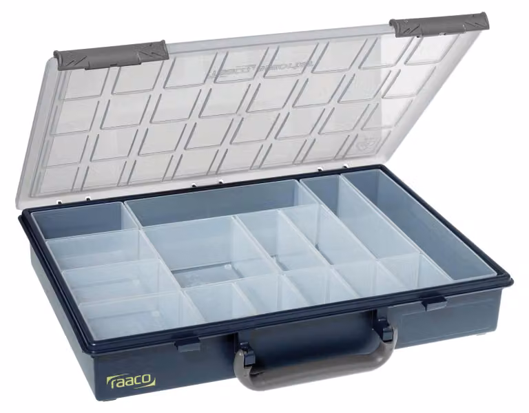 raaco Assorter 55 4x8-15 Polipropilene (PP) Blu
