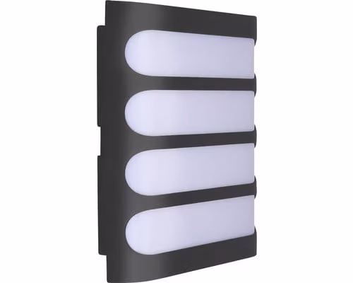 Lampada da parete a LED per esterni Austin IP65 20W 1800lm 4000K grigio
