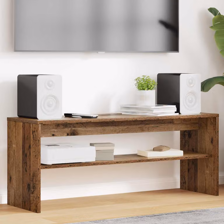 Mobile TV vidaXL moderno in legno marrone L/P/H: 100 x 30 x 40 cm
