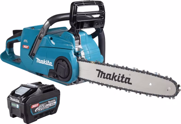 Makita UC 015 GT1 Sega a catena a batteria 40 V max. 35 cm Brushless + 1x batteria 5,0 Ah - senza caricabatteria