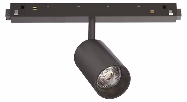 Faretto Lineare EGO LED 8W Luce Calda 3000K Nero Ideal Lux