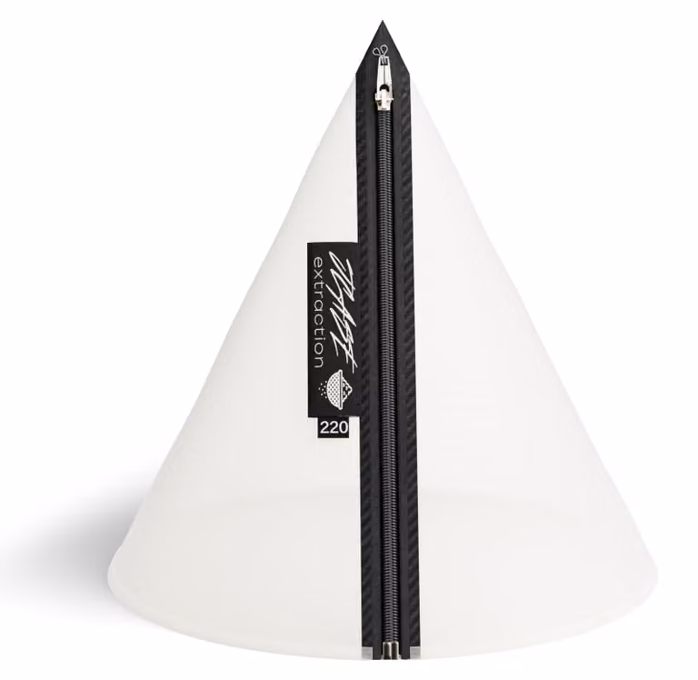 Sacchetto filtrante a rete completa, capacità 11 litri, dimensione 30x30 cm, con dimensione delle maglie di 220 µm