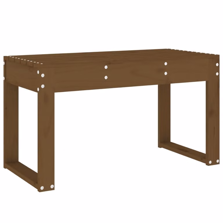 Panca da Giardino Ambra 80x38x45 cm Legno Massello di Pino