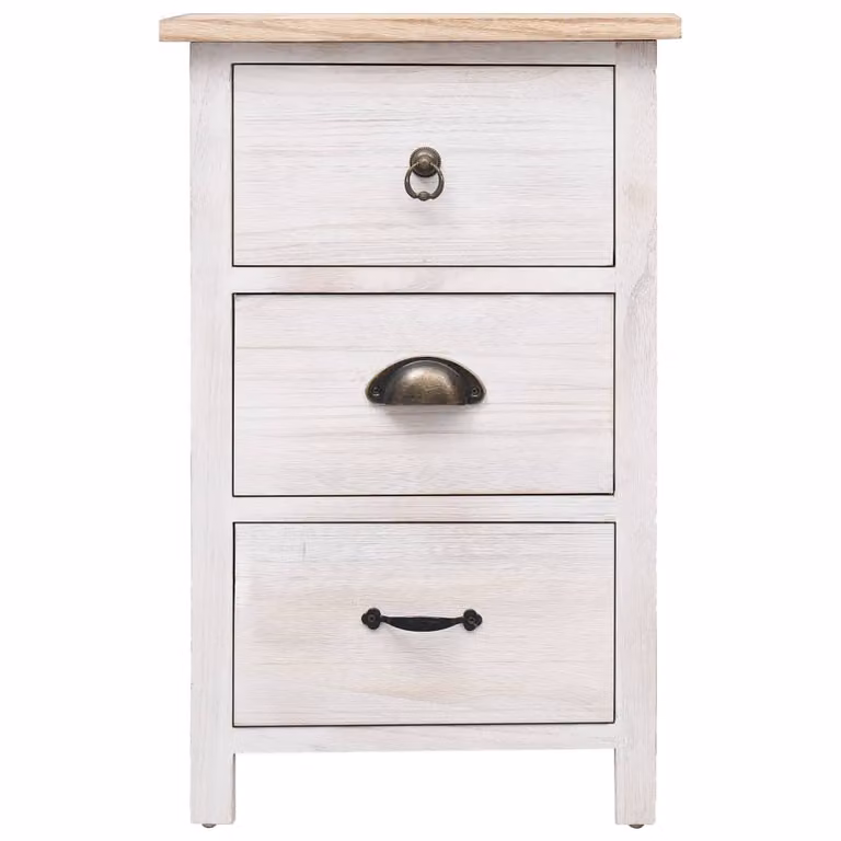 Mobiletto 35x25x57 cm in Legno di Paulownia