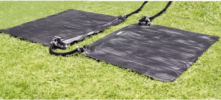 Chunhe Intex riscaldatore solare per piscina 2 pezzi PVC 1,2x1,2 m nero 28685