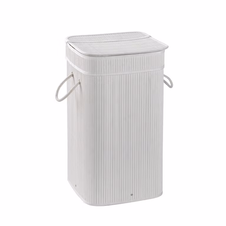 Cesto portabiancheria con sacchetto estraibile serie Tatami Gedy TA38 Bianco