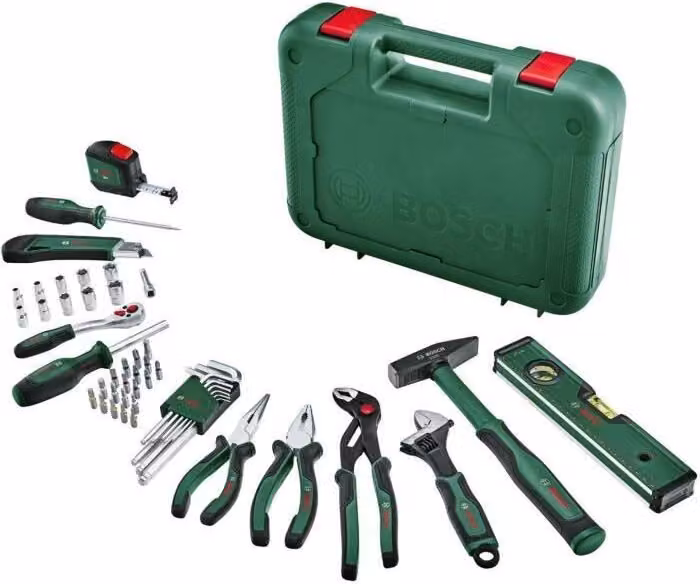 Set di utensili Bosch Advanced, 52 pezzi