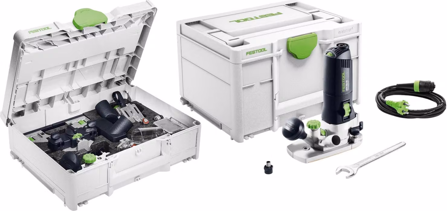 Modulo Festool MFK 700 EQ-Plus Fresatrice per bordi 720 Watt 8 mm + set di accessori + Systainer