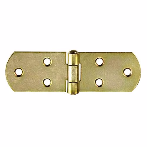 Cerniera stretta lunga zincata gialla 200x38 mm in acciaio