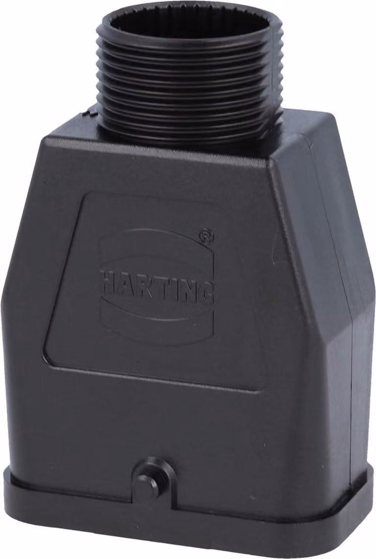HARTING Han Q Custodia a manicotto, 1xM25 uscita cavo diritta, per 1 staffa (nella parte inferiore) Semivite Area di serraggio