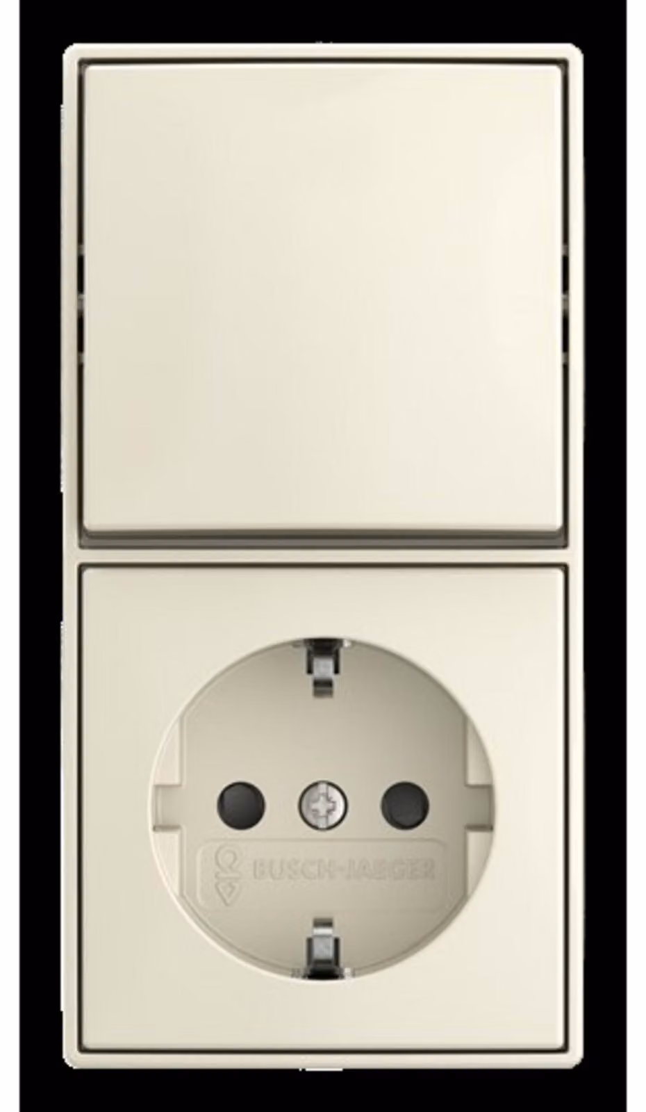 BUSCH JAEGER Kombination Wippschalter 2601/6/20 EAPBJ-522 (2TKA00005537)