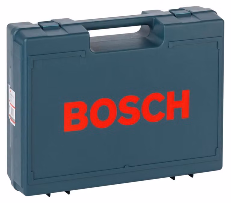 Accessori professionali Bosch, valigetta in plastica, colore blu, dimensioni 420 x 330 x 130 mm