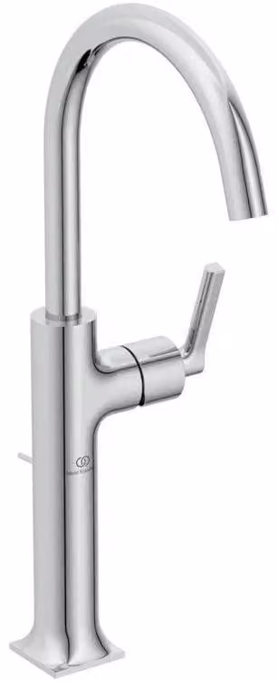 Miscelatore monocomando per lavabo JOY NEO w elong. Quindi con scarico a scomparsa cromo con scarico a scomparsa cromo