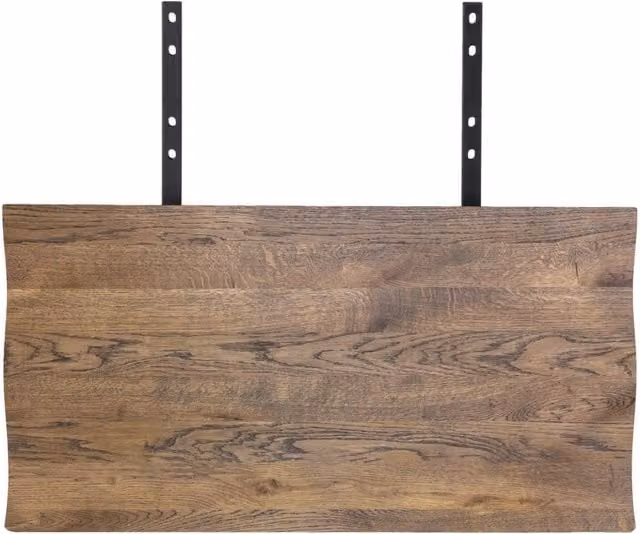 Prolunga per tavolo Toulon in rovere affumicato, set 2 pezzi 95x50 cm