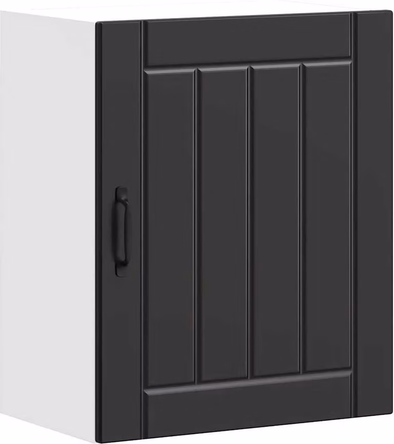 Pensile da Cucina Lucca Nero in Legno Multistrato