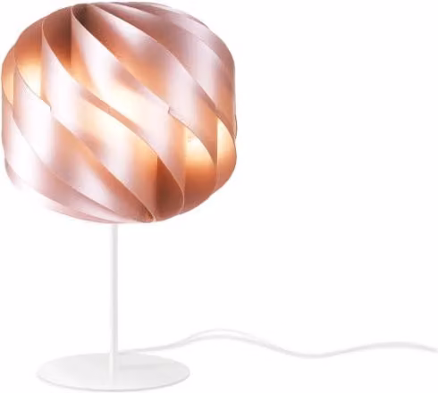 Lampada da scrivania moderna Polilux Linea Zero rosa in metallo e plastica con attacco E27 – 1