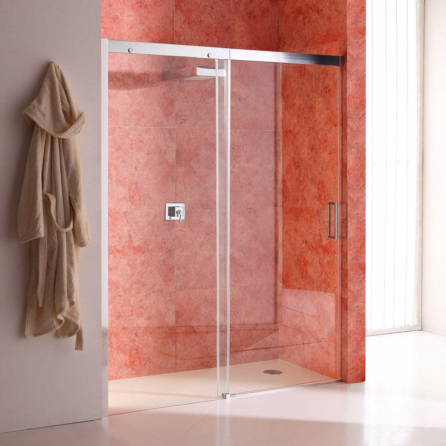 Porta nicchia per doccia con lato fisso a sinistra 150cm | Dream