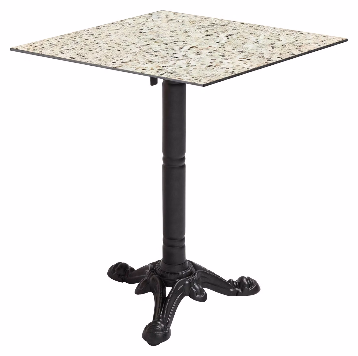 Tavolo da bistrot da giardino quadrato inclinabile 60 cm terrazzo - Oviala Opera