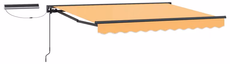 Toldo retrattile elettrico, modello Arena, dimensioni 3 x 2,5 metri