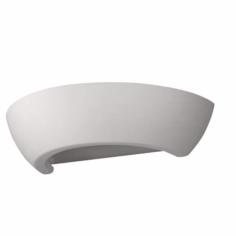 Lampada da parete in Vetroceramica OSKAR 1xE27 15W Vetroceramica/vetro 8x16x34cm Sollux Lighting